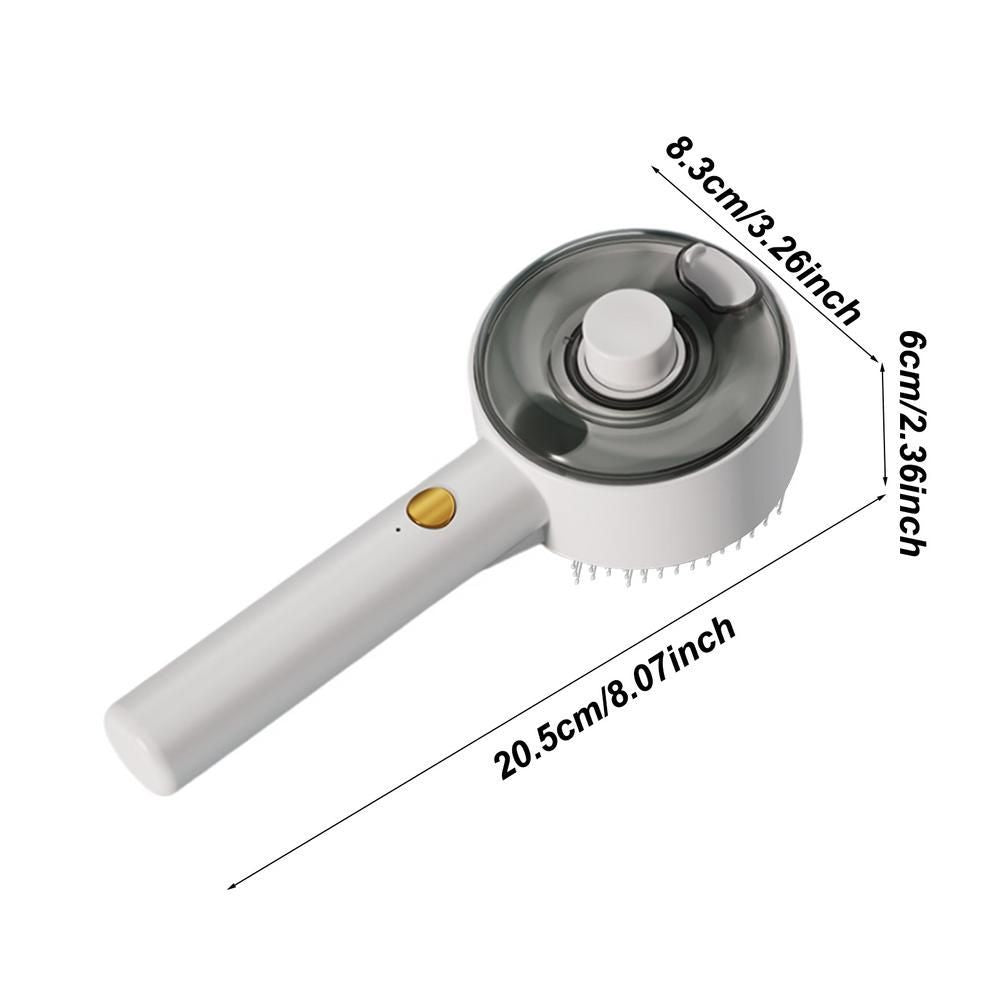 SteamCare Pet Brush – Removes Knots, Dander & Loose Fur Easily