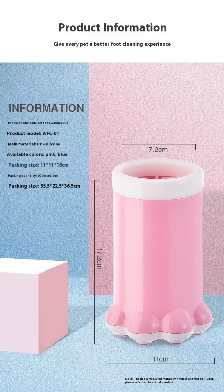 PawClean Pro™ Silicone Paw Washing Cup for Dogs & Pets – Quick, Gentle & Mess-Free Cleaning | Urban Elans