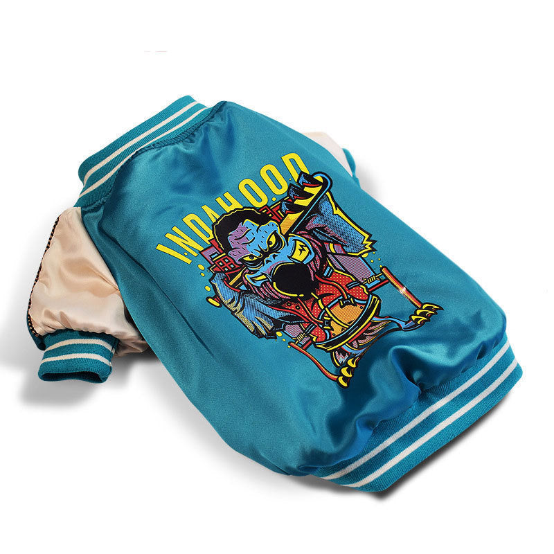 RoyalVelvet™ Luxe Shiny Cotton Dog Jacket – Elegant Winter Wear for Dogs | Urban Elans