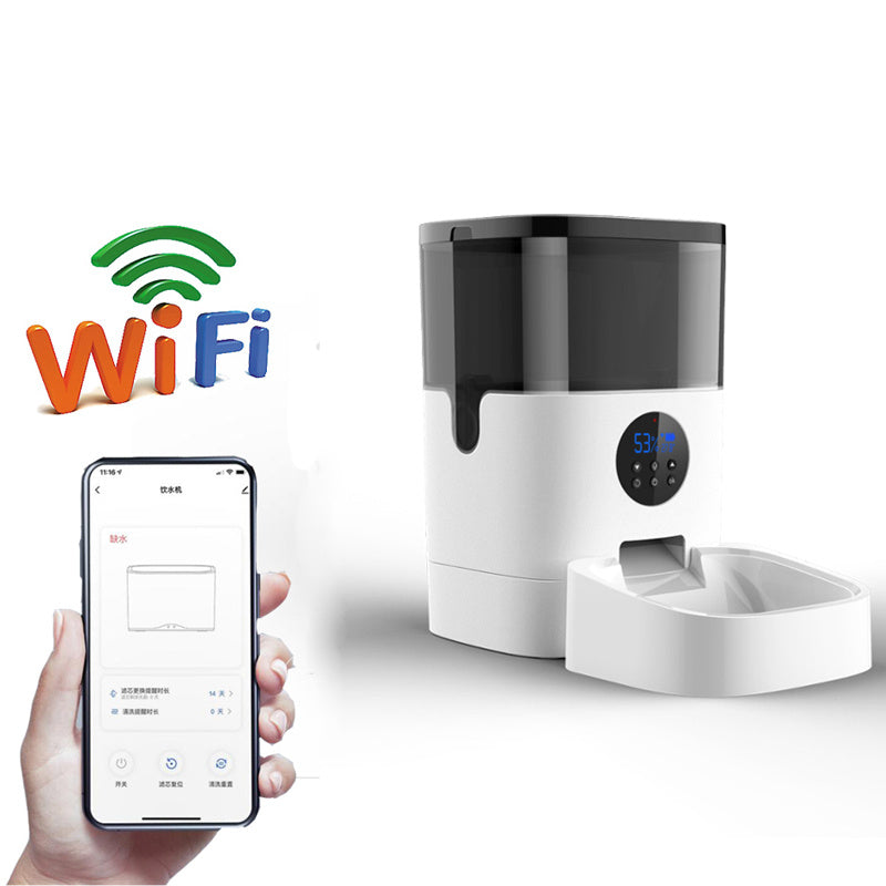 Intelligent Automatic Pet Feeder – Smart Food Dispenser for Cats & Dogs .