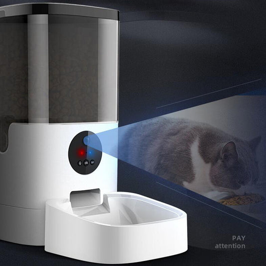 Intelligent Automatic Pet Feeder – Smart Food Dispenser for Cats & Dogs | Urban Elans
