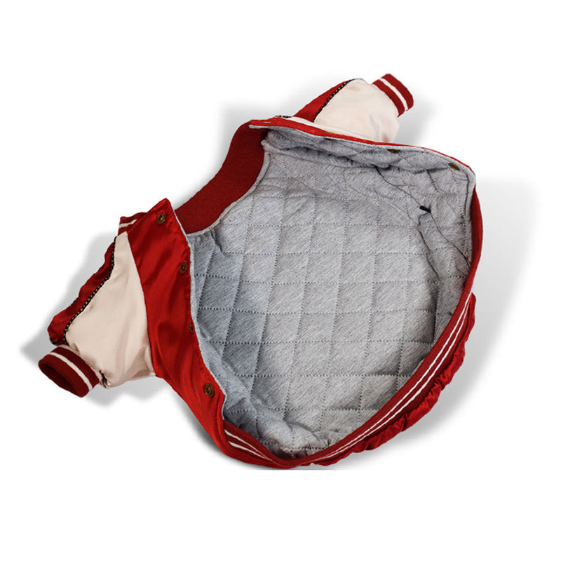 RoyalVelvet™ Luxe Shiny Cotton Dog Jacket – Elegant Winter Wear for Dogs | Urban Elans