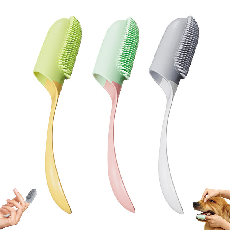 Pet Finger Toothbrush – Soft Silicone Oral Care Tool for Dogs & Cats | Urban Elans