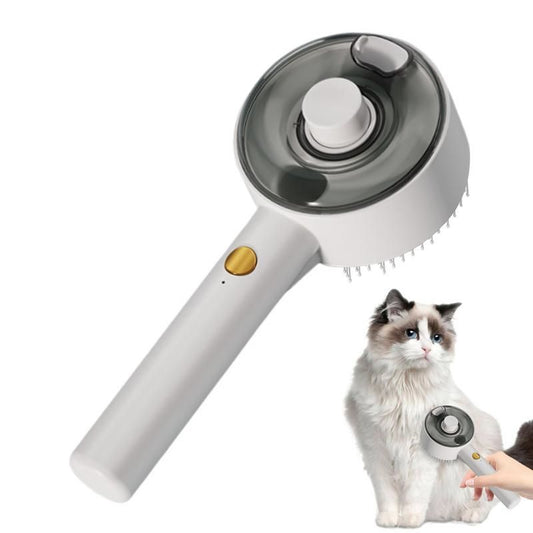 SteamCare Pet Brush – Removes Knots, Dander & Loose Fur Easily