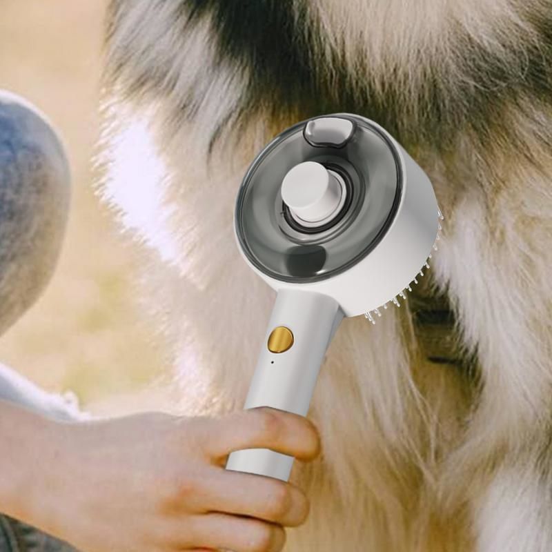 SteamCare Pet Brush – Removes Knots, Dander & Loose Fur Easily