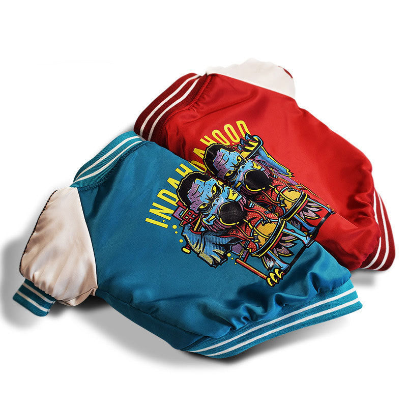 RoyalVelvet™ Luxe Shiny Cotton Dog Jacket – Elegant Winter Wear for Dogs | Urban Elans