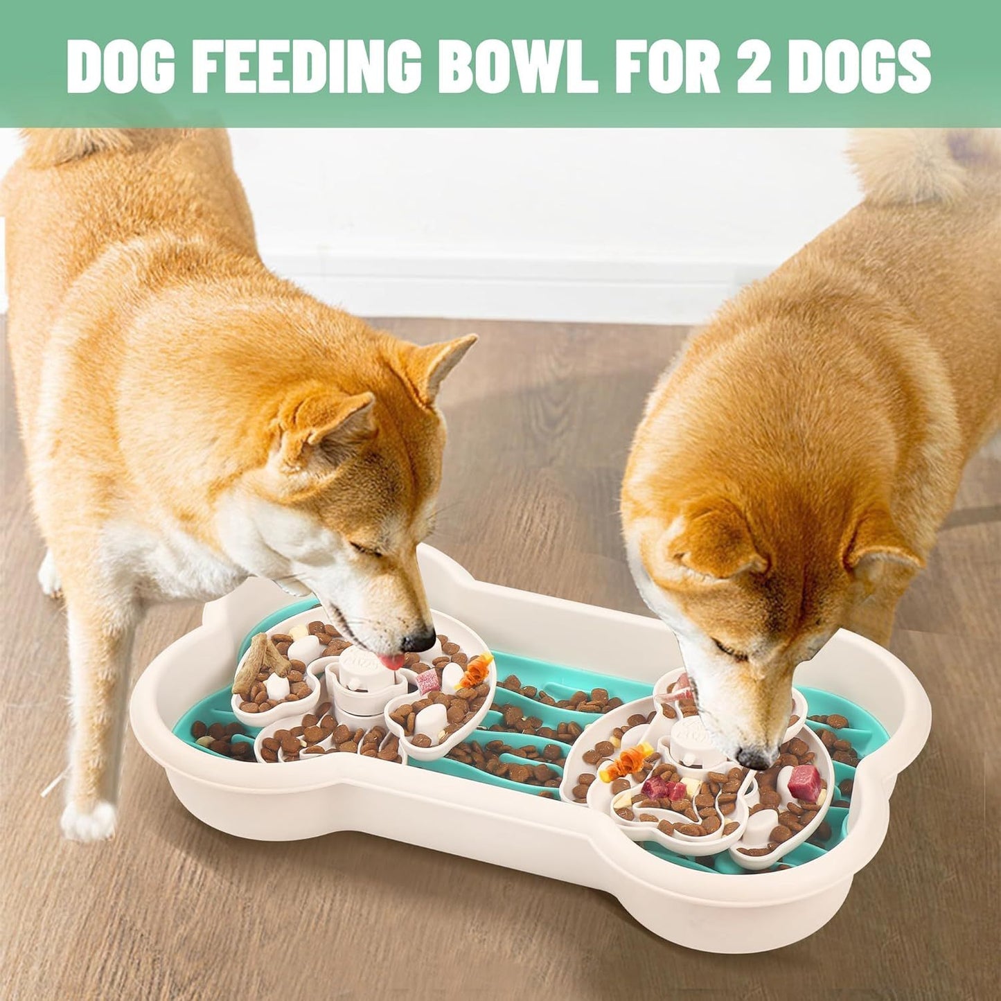 Slow Feeder Dog Bowl – Anti-Choking & Healthy Eating Bowl for Dogs | Urban Elans
