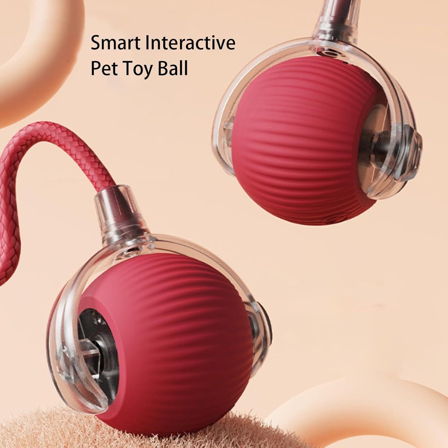 Smart Interactive Rolling Ball™ – Endless Play & Mental Stimulation for Dogs & Cats | Urban Elans